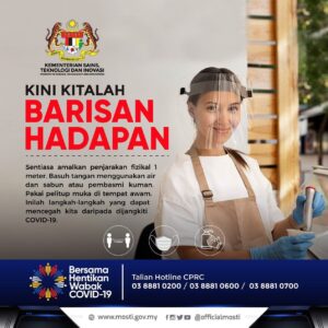 kini kitalah barisan hadapan