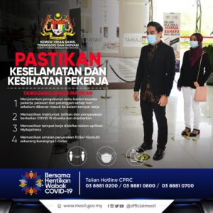 pastikan keselamatan pekerja