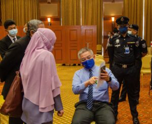 Simulasi Pemberian Vaksin Covid 19 Peringkat Kebangsaan 7