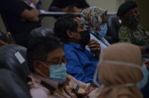 Lawatan kerja Pusat Pemberian Vaksin PPV Kompleks Masyarakat Penyayang Daerah Timur Laut Pulau Pinang 9