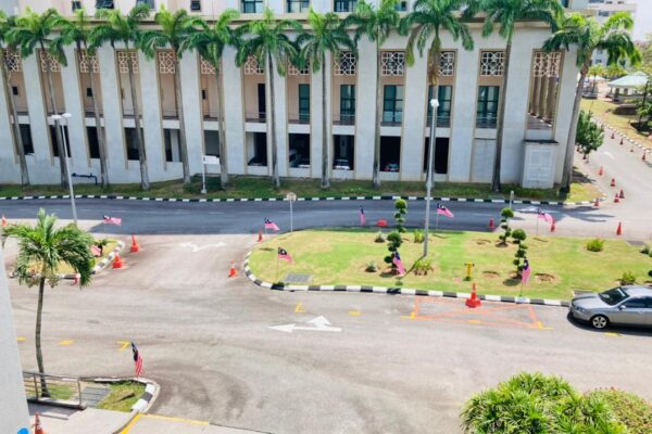 Pemasangan Bendera - Bahagian Admin