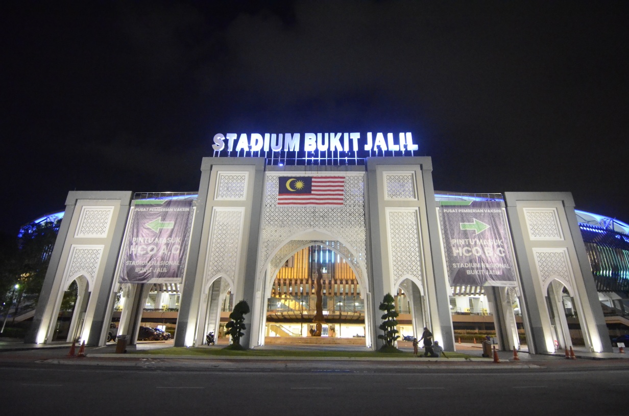 Di bukit jalil vaksin Lima PPV