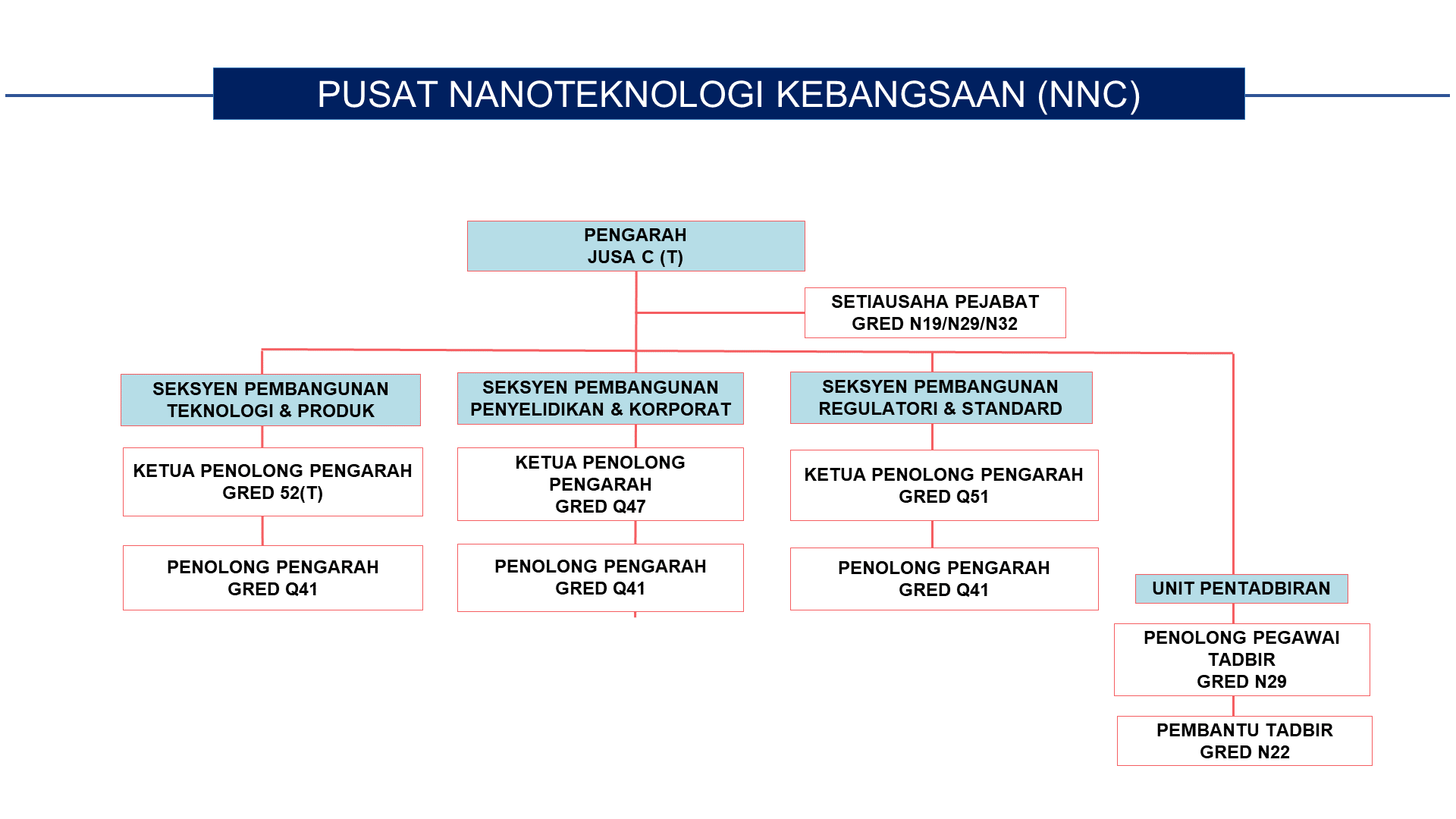 Carta Organisasi NNC Carta Organisasi NNC