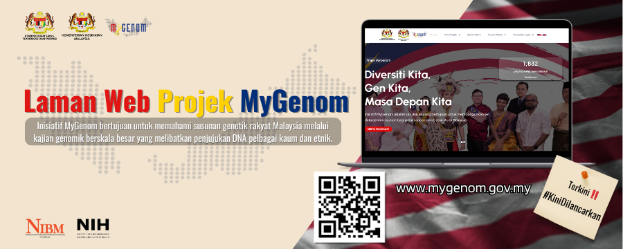 Laman Web Projek MyGenom