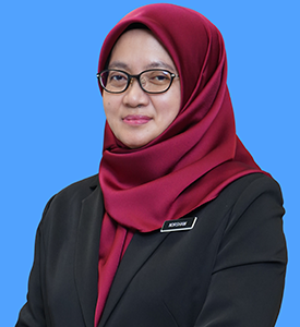 </p><h5>YBrs. Puan Norsham binti Abdul Latip</h5><p> TKSU(T)