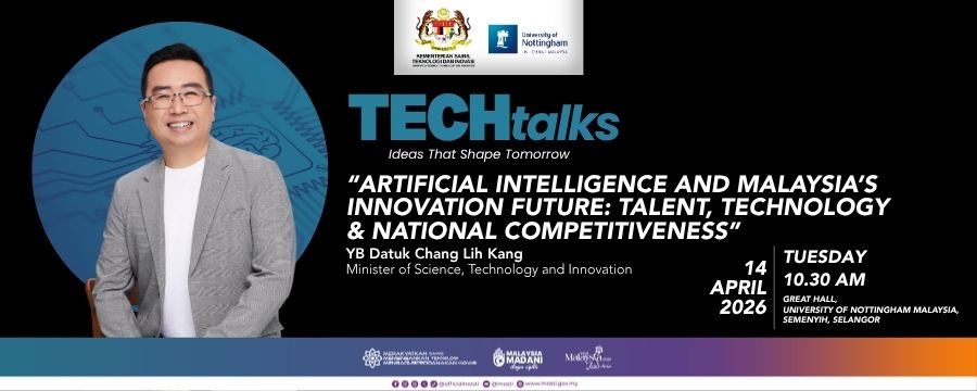 TECHtalks “Artificial Intelligence and Malaysia’s Innovation Future: Talent, Technology & National Competitiveness”