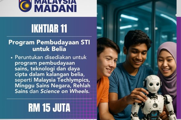 BELANJAWAN MOSTI 2026 IKHTIAR 11