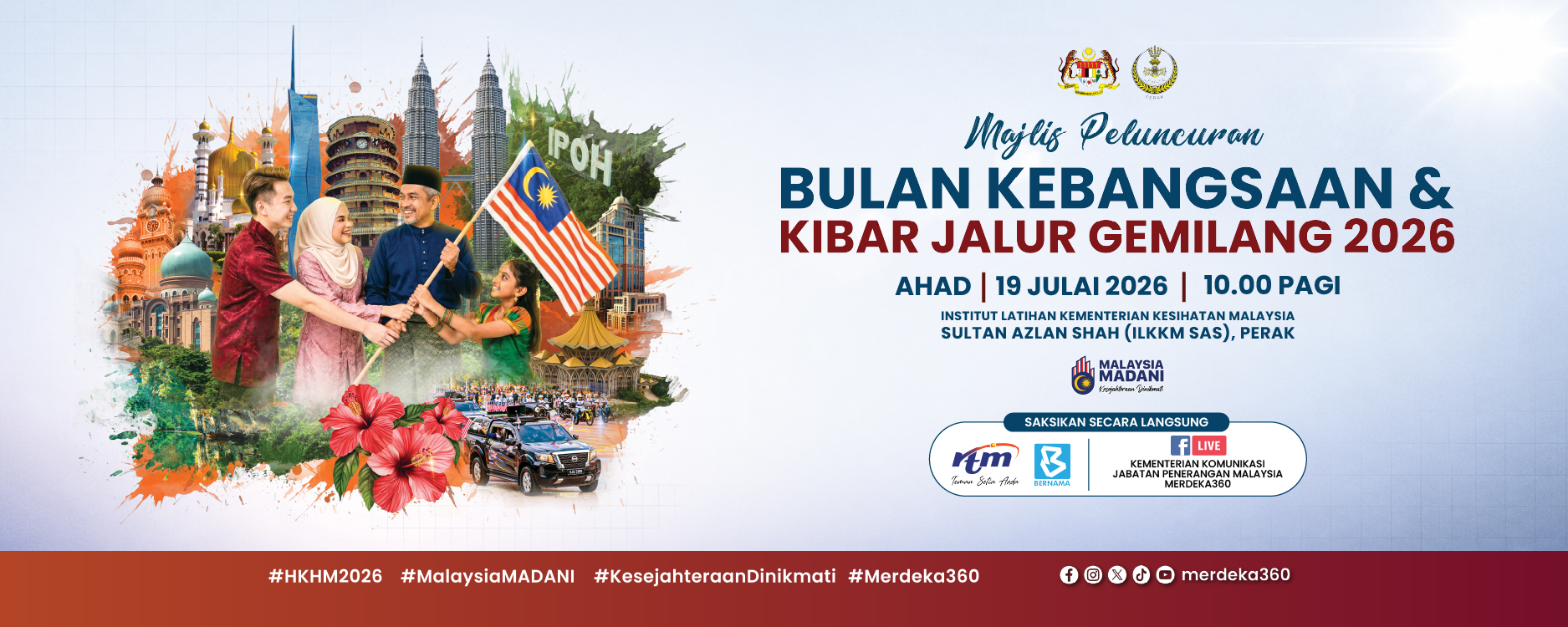 Majlis Peluncuran Bulan Kebangsaan & Kibar Jalur Gemilang 2026
