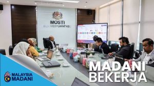 Kunjungan Hormat NMB kepada KSU MOSTI (1)