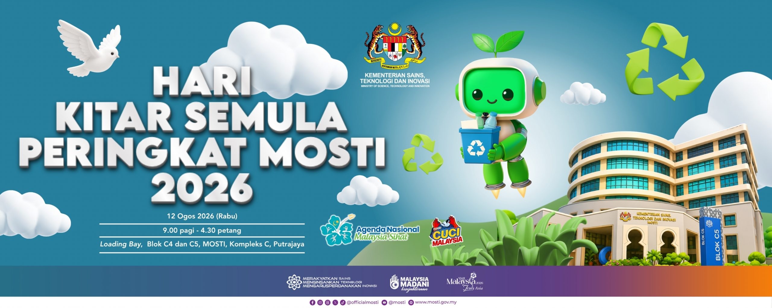Hari Kitar Semula Peringkat MOSTI 2026
