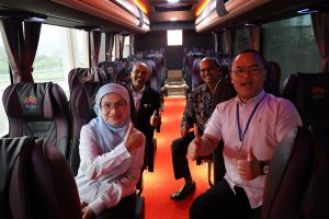 Majlis Perasmian Penyerahan Kenderaan Jabatan Bas Baharu MOSTI 2