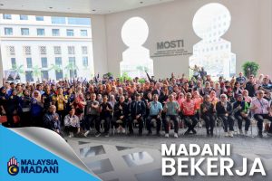 Perhimpunan Bulanan Oktober dan Program Hari Sukan Negara 2026 Peringkat MOSTI Bersama YB Menteri MADANI BEKERJA