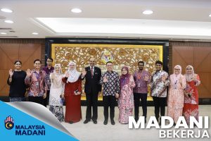 Sesi Kunjungan Hormat Pesuruhjaya Tinggi Brunei Darussalam Ke Atas Menteri Sains, Teknologi dan Inovasi MADANI BEKERJA